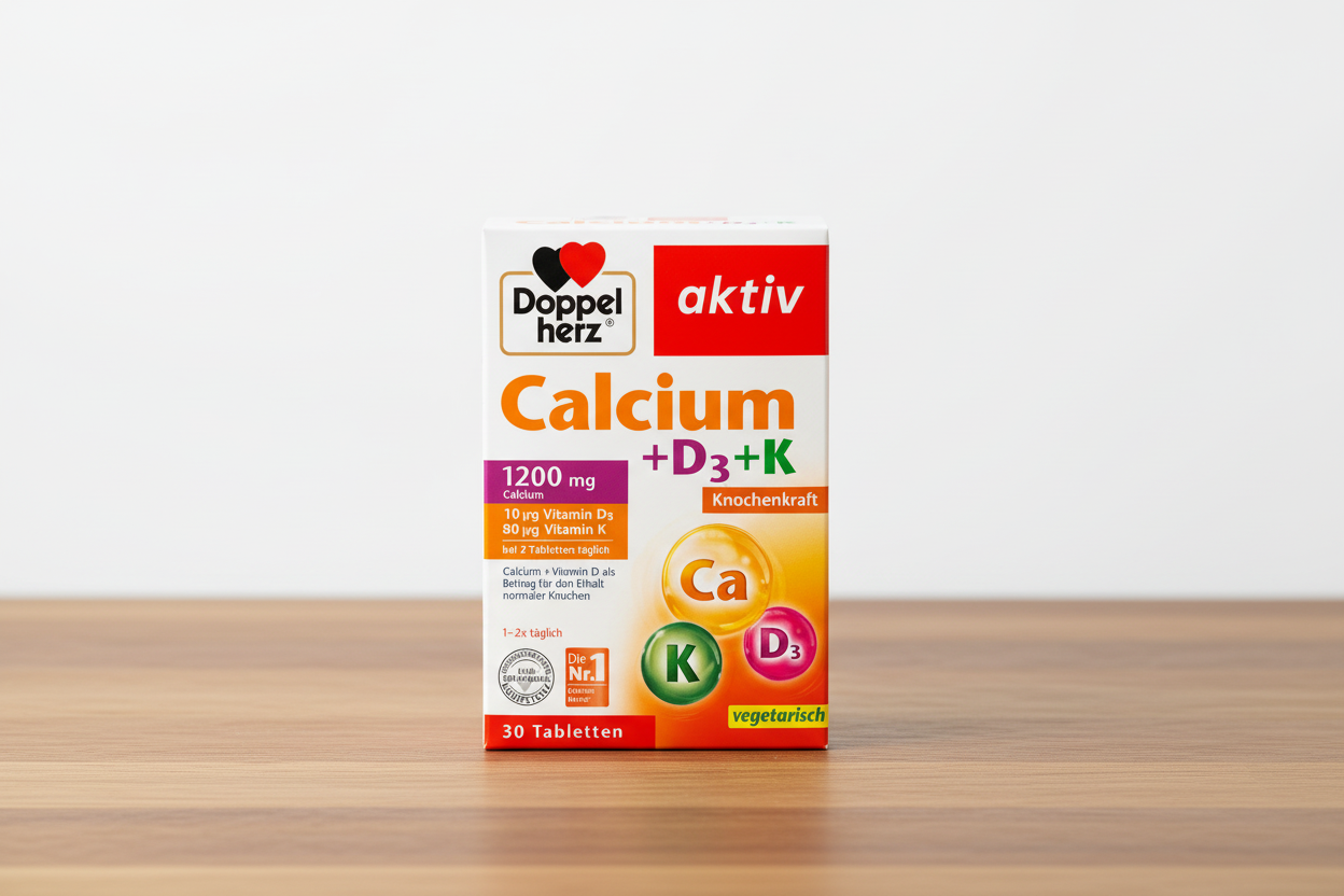 Doppelherz - Calcium + 維他命D3 及維他命H