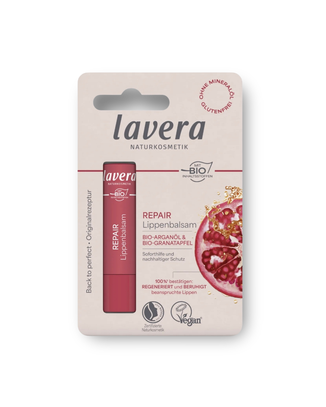 Lavera - 有機修復潤唇膏